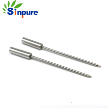 Customized Polished Stainless Steel Straight Needle with Base